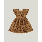 Vestido Infantil Animal Print Meia Malha Malwee Kids