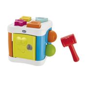 Brinquedo de Atividades - Cubo Bate Bate - 2 em 1 - Chicco