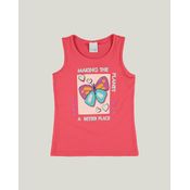 Blusa Infantil Menina Borboleta Em Cotton Light Malwee Kids