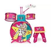 Bateria Infantil - Barbie Rock Star - Fun