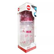 Mamadeira - First Choice Girl Trend - 300 ml (6 a 18 m) - Flamingos - Nuk