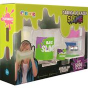 Conjunto de Slime - Fábrica de Slime - Clear Slime Brilha no Escuro - 500 Gr - Winner