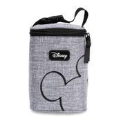 Porta Mamadeiras Térmico - 4 Compartimentos - Baby Bag - Disney - Cinza - BabyGo