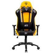 CADEIRA GAMER DT3 SPORTS ELISE YODA SEHLOIRO PRETA E AMARELA 13110-6
