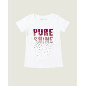 Blusa Pure Shine Em Malha Menina Malwee Kids