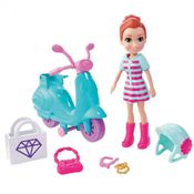 Boneca Polly Pocket Aventura Em Moto GFP95 - Mattel