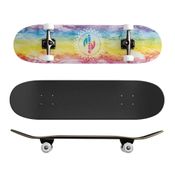 Skate Semi Profissional Tie Dye 70kg Unitoys