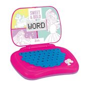 Laptop Infantil Educativo Barbie Bilingue Candide