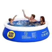 Piscina Inflavel Redonda 2490 Litros Sun Way 240 X 63cm