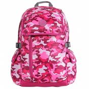Mochila Capricho Dmw Camuflado Rosa