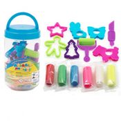 Brinquedo de Massinha Pote Kit Com 15 Acessorios PicaPau