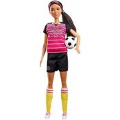 Barbie Profissoes Atleta Jogadora De Futebol 60 Anos Mattel