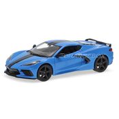 Chevrolet Corvette Stingray Z51 Coupe 2020 Maisto 1:24 Azul