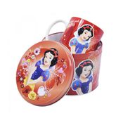 Caneca De Porcelana Na Lata Branca De Neve 350ml
