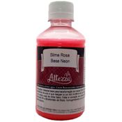 Base para Slime - 250 Gramas - Slime Rosa - Base Neon- Reval