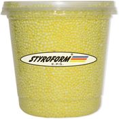 Pote de Pérolas de Isopor - 750 ml - Amarelo - Reval