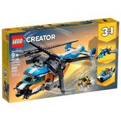 LEGO Creator - 3 em 1 - Helicóptero com 2 Hélices - 31096