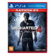 Jogo PS4 - Uncharted 4 - A Thief's End - PlayStation Hits - Sony