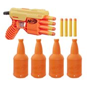 Lançador de Dardos - Nerf com Alvo - Alpha Fang QS-4 - Alpha Strike - Hasbro