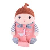 Mochila de Pelúcia - Menina Metoo - Rosa - Love