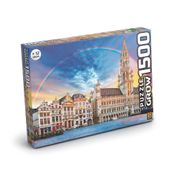 Quebra-Cabeça - 1500 Peças - Bruxelas - Grow