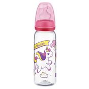 Mamadeira Com Bico Ortodôntico - 240Ml - Magia - Meninas - Lillo