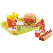 Brincadeira de Casinha - Mini Chef - Conjunto Lanchonete - Hamburger - Xalingo