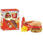 Brincadeira de Casinha - Mini Chef - Lanche Rápido - Xalingo