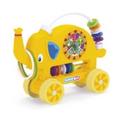 Figura de Atividades - Elefantinho - Mundo Bita - Amarelo - Monte Líbano
