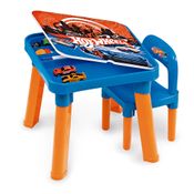 Mesa Infantil com Cadeiras - Hot Wheels - Barão