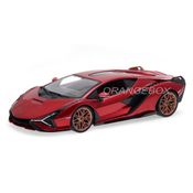 Lamborghini Sian FKP 37 Bburago 1:18 Vermelho
