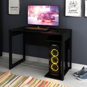 Mesa Escrivaninha Gamer - Preto