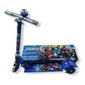 Patinete Infantil De Ferro Os Vingadores 3 Roda