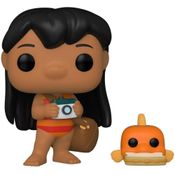 Boneco Funko Pop Disney Lilo & Stitch Lilo with Pudge 1047