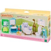 Figura com Acessório - Sylvanian Families - Banho Elefante - Epoch Magia