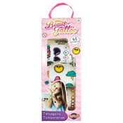 Kit Tatuagem Temporária Infantil - Beaut Tattoo - 45 Adesivos - Toyng