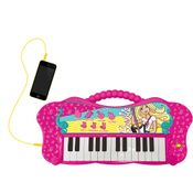 Teclado Musical Infantil - Barbie Dreamtopia - Fabuloso - Fun Divirta-se