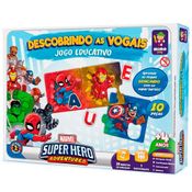 Jogo Educacional - Descobrindo as Vogais - Marvel - MimoToys