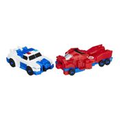 Transformers Rid One Step Cras Combiner - Strogan e Optimus Prime - Hasbro