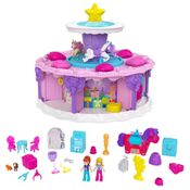 Playset - Polly Pocket - Bolo de Aniversário com Surpresas - Mattel