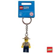 Lego Chaveiro 53463 - Policia Do Pantano City