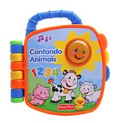 Livrinho Aprender e Brincar Fisher-Price - Contando Animais P5319