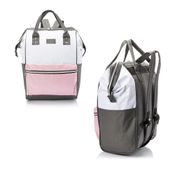 MOCHILA MATERNIDADE BOLSA MAMÃE BEBÊ MULTIFUNÇÃO ROSA