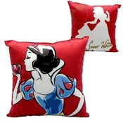 Mini Almofada Veludo Branca de Neve Disney 25x25cm