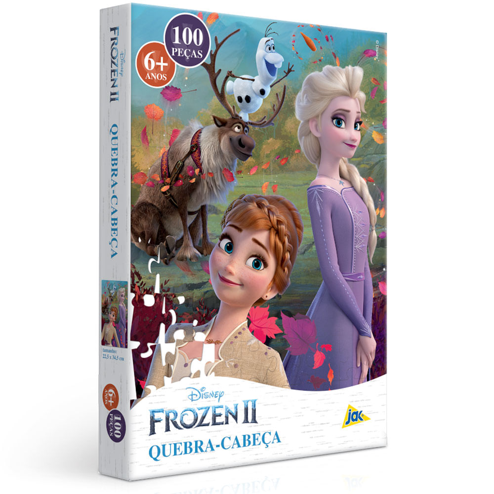 Quebra-Cabeça Grandão - Princesa Disney - 48 Peças - Jak - Ri Happy