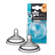 Bico para Mamadeira - Advanced Silicone - Fluxo Rápido - 2 Peças - Tommee Tippee