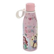 Garrafa Abre Fácil Princesas Disney 530 Ml - Plasútil