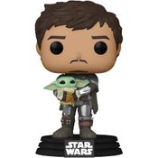 Funko Pop Star Wars The Mandalorian Mando Holding Child 461
