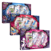 Kit Box Pokémon União-V Greninja, Mewtwo e Zacian