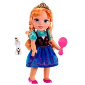 Boneca Frozen - Princesa Luxo Anna 35cm com Olaf